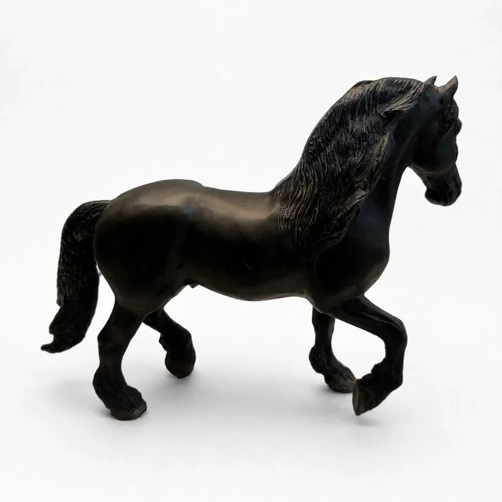 Breyer #485 Friesian Stallion Black Traditional Horse 1992-1995 Vintage